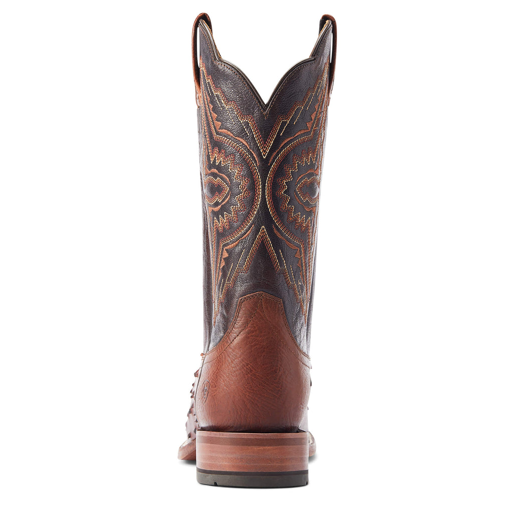 Ariat Cinnamon Full Quill Ostrich Broncy Western Boot 10044576