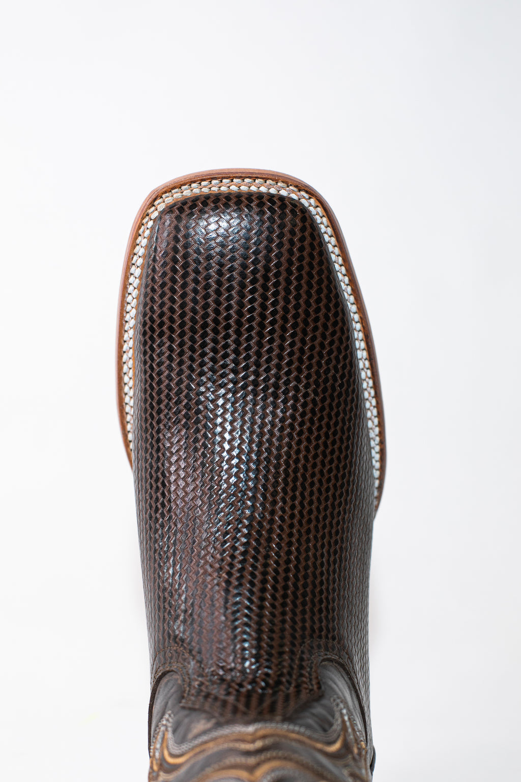 Vaquero Bronco Brown Petatillo Boot