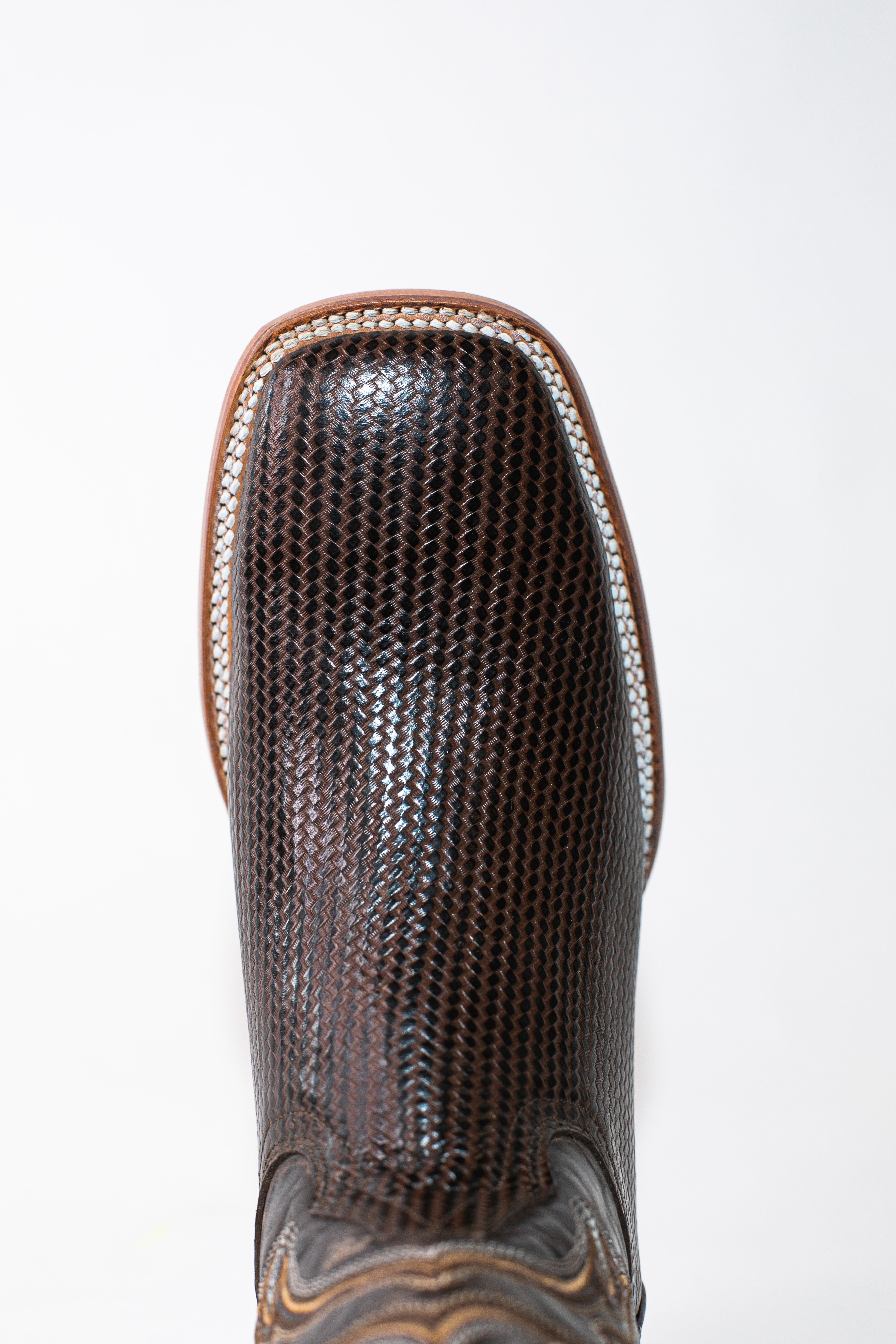 Vaquero Bronco Brown Petatillo Boot