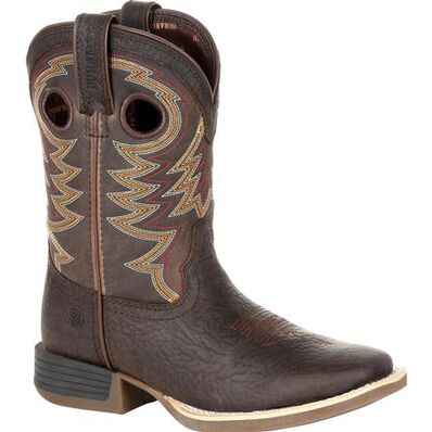 Durango® Lil' Rebel Pro™ Kid's Brown Western Boot