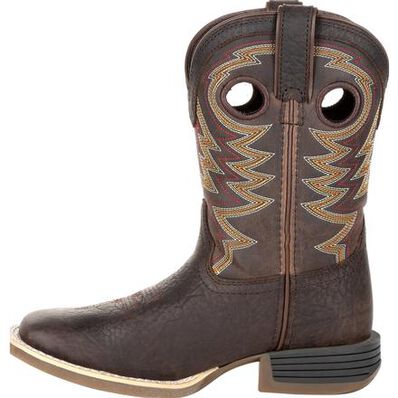 Durango® Lil' Rebel Pro™ Kid's Brown Western Boot