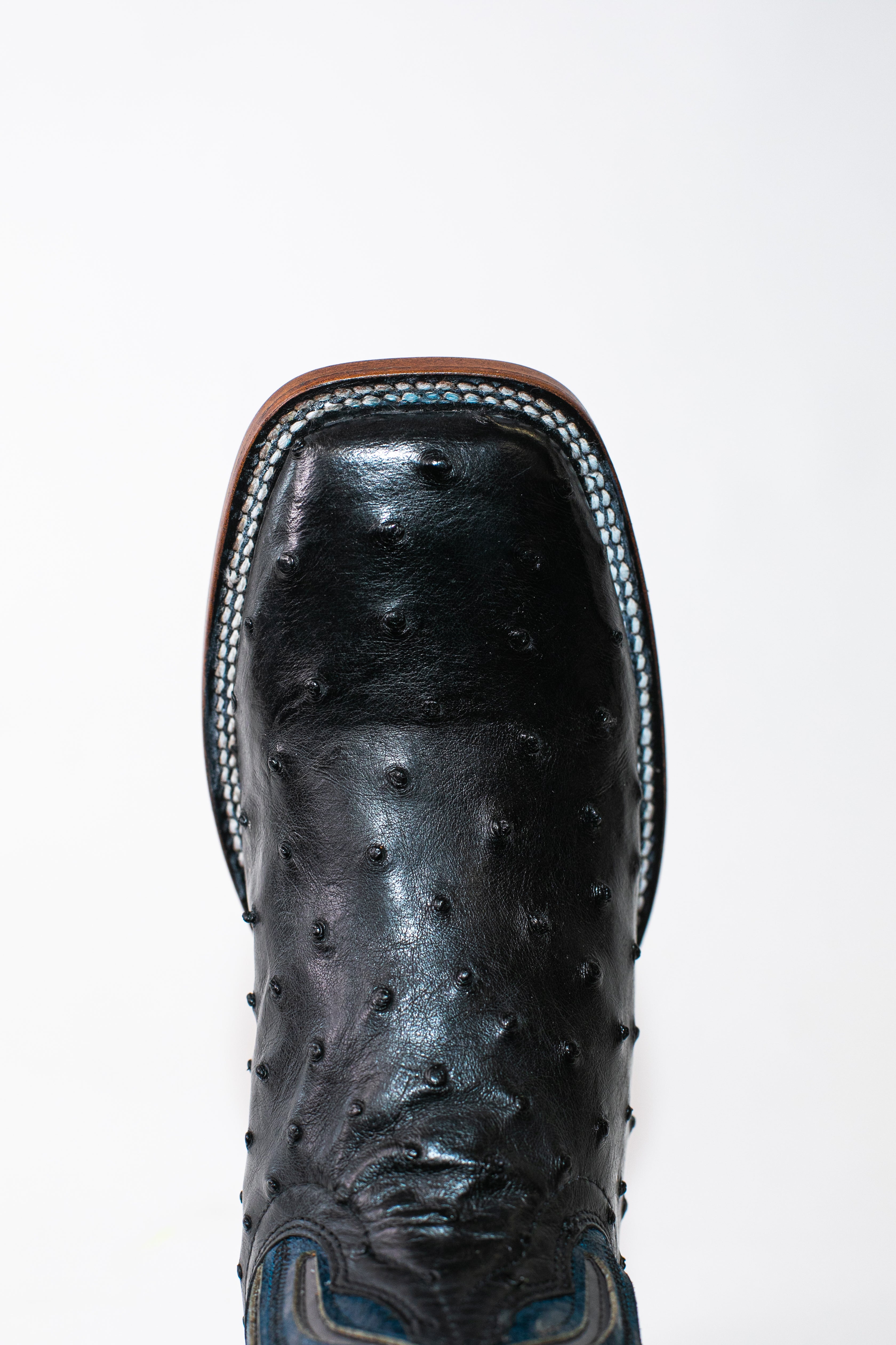 Black exotic hotsell cowboy boots