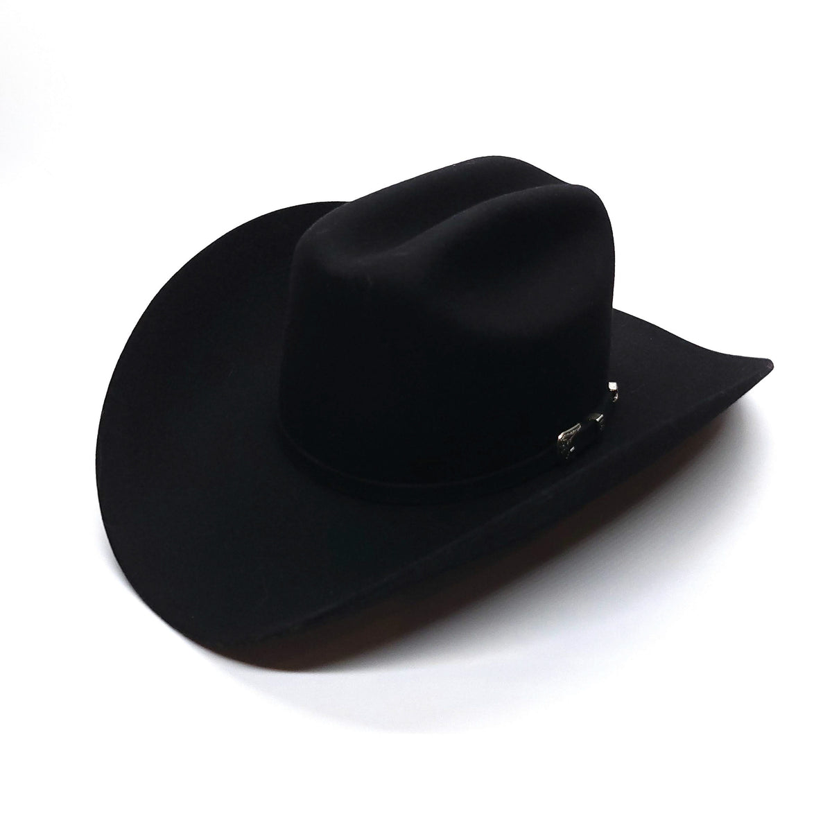 Bronco Duke Western Cowboy Hat Size 7 Brown Kangaroo Felt Hat 10X GRIZZLY CHOCOLATE | RODEO KING FELT COWBOY HAT – Botas  main image 2