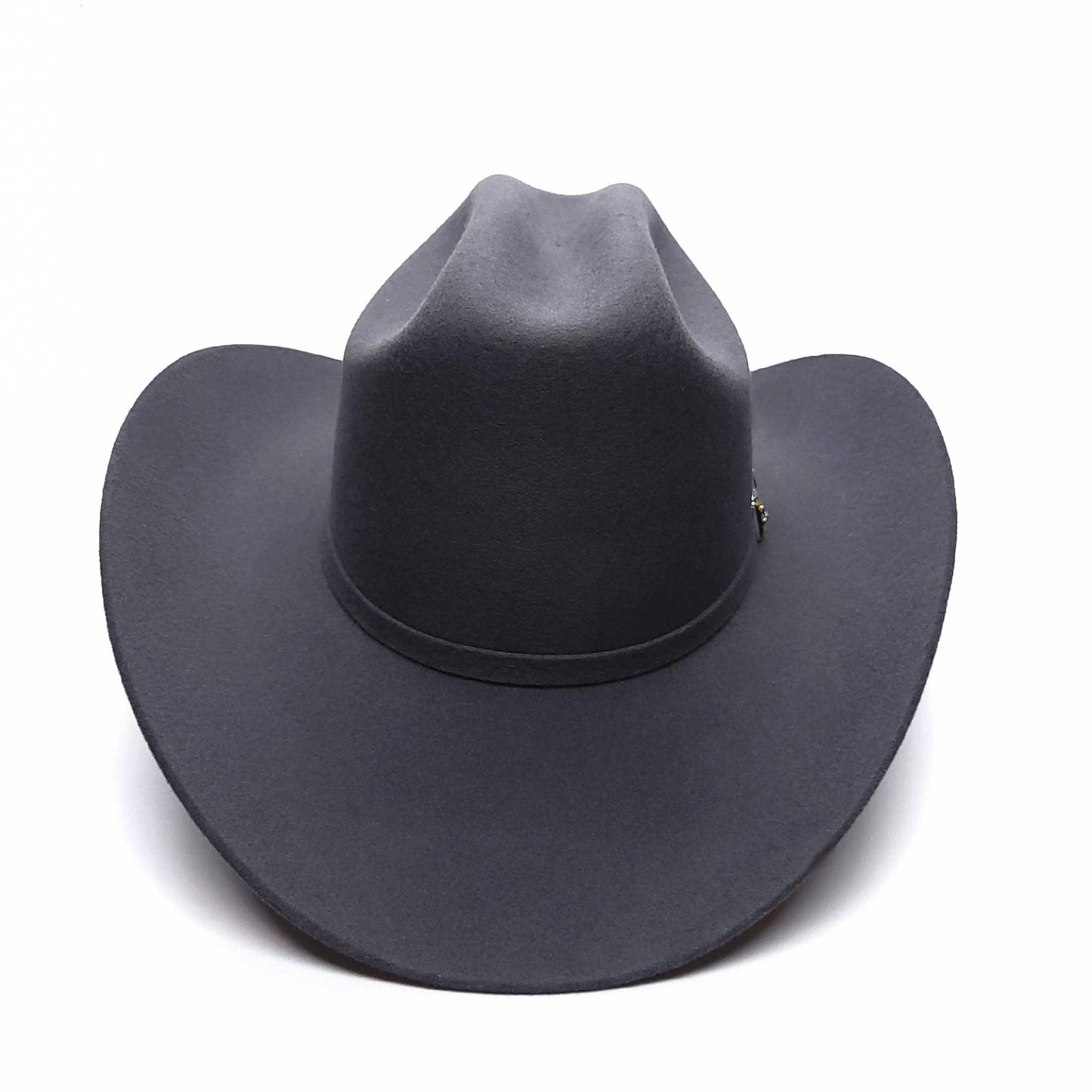 El Bronco Grey 6x Wool Cowboy Hat