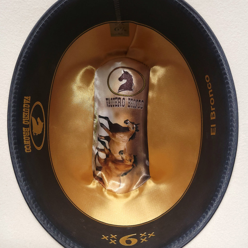 El Bronco Winter White 6x Wool Cowboy Hat