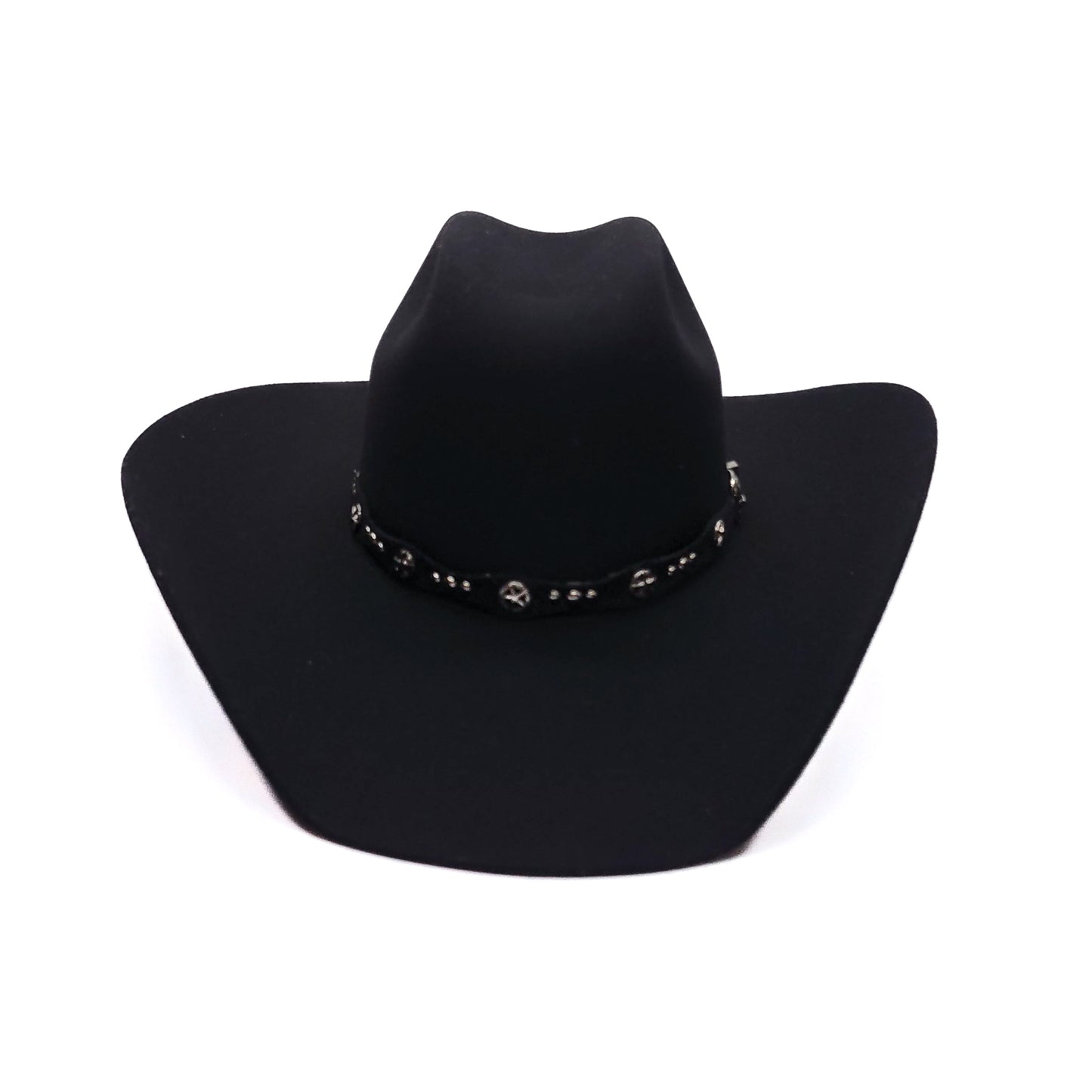 Oscar Black 6x Wool Cowboy Hat