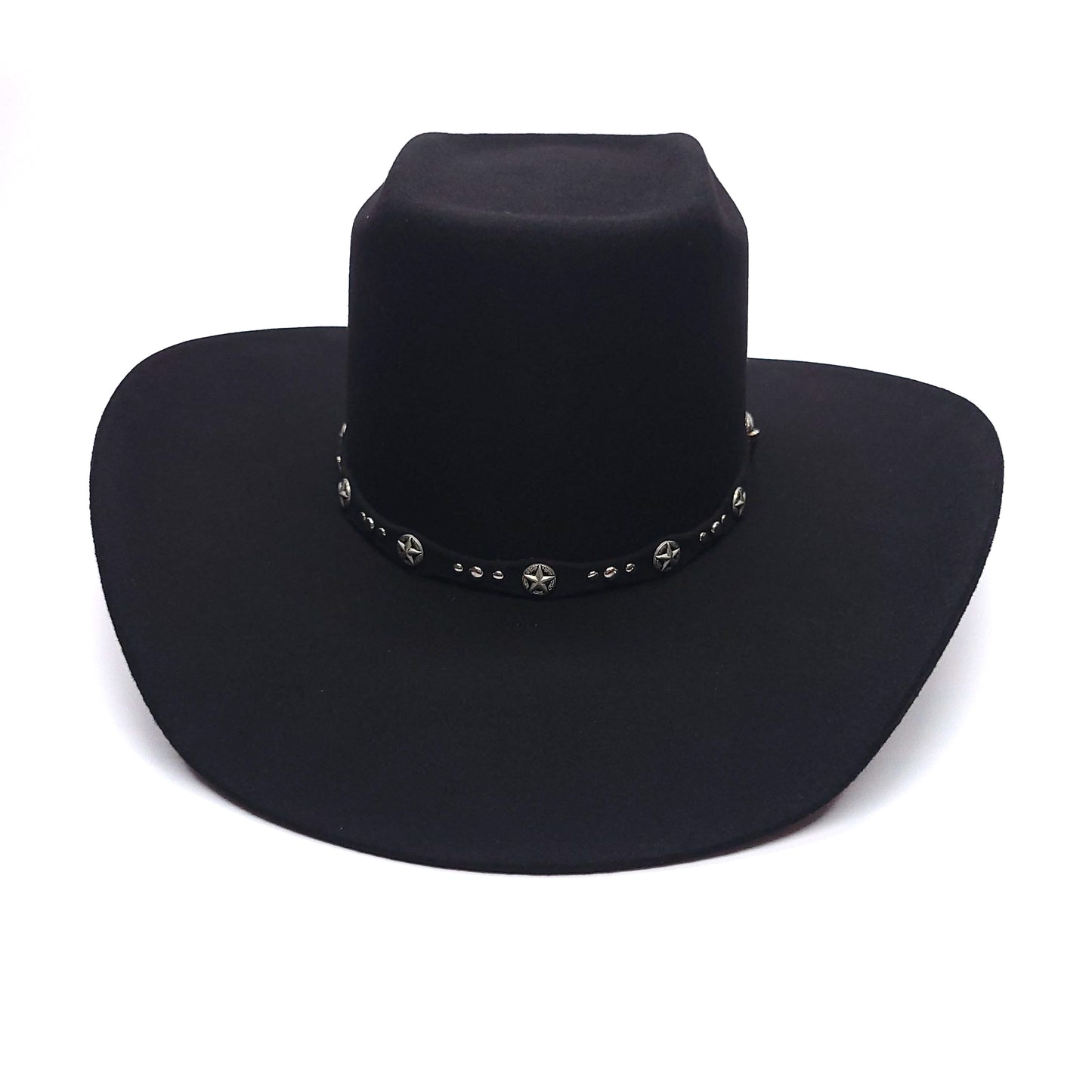 Vakera Black 6x Wool Cowboy Hat