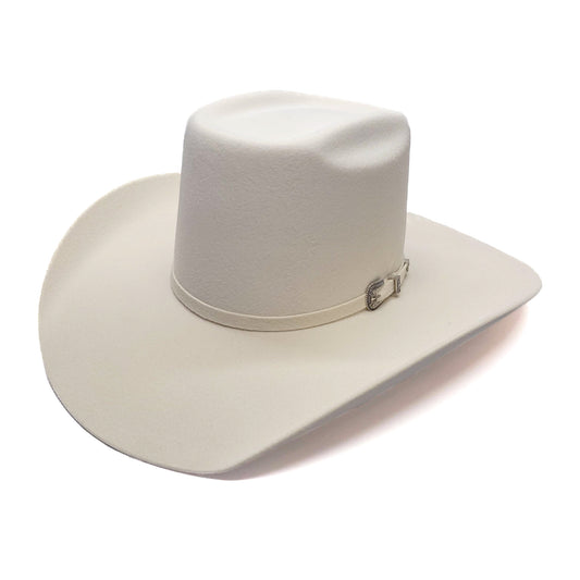 Vakera Winter White 6x Wool Cowboy Hat