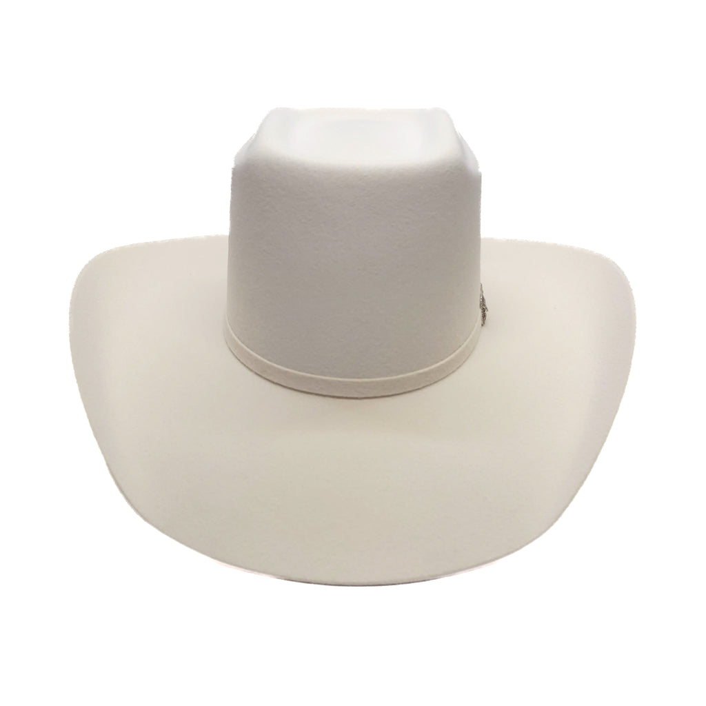 Vakera Winter White 6x Wool Cowboy Hat