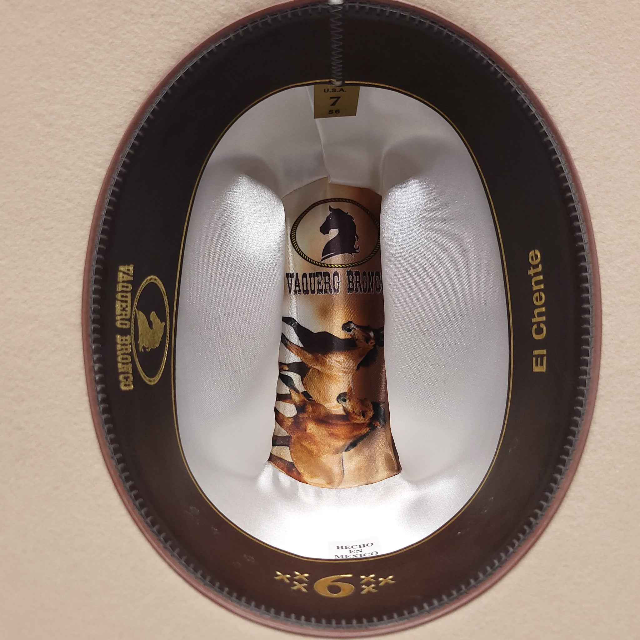 El Chente Silver Belly 6x Wool Cowboy Hat