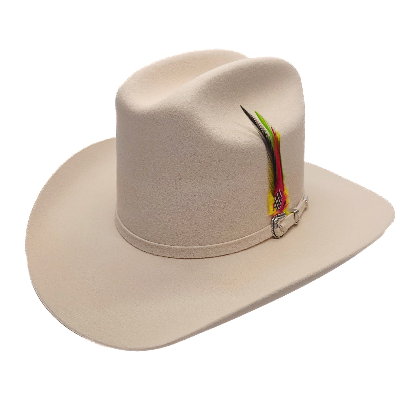 Los Dos Carnales Silver Belly 6x Wool Cowboy Hat