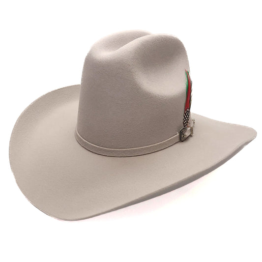 El Chente Mist Grey 6x Wool Cowboy Hat