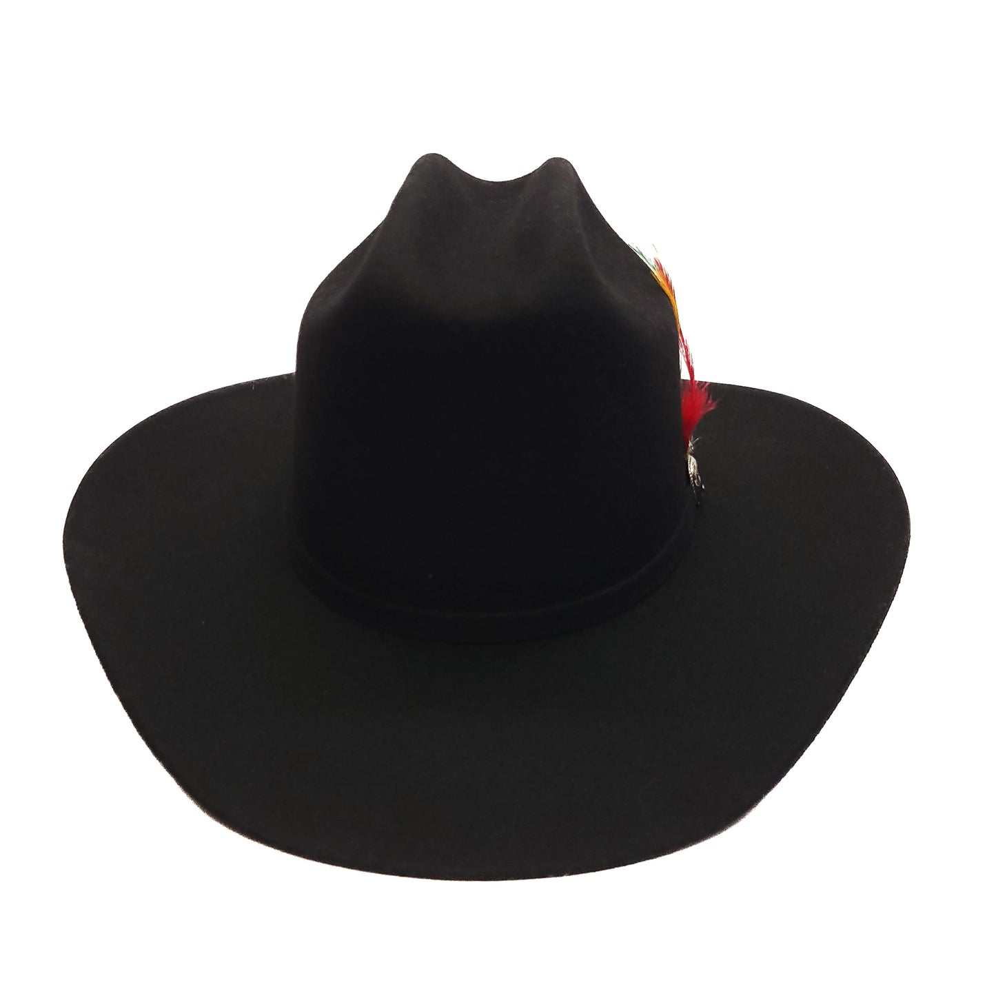 Los Dos Carnales Black 6x Wool Cowboy Hat