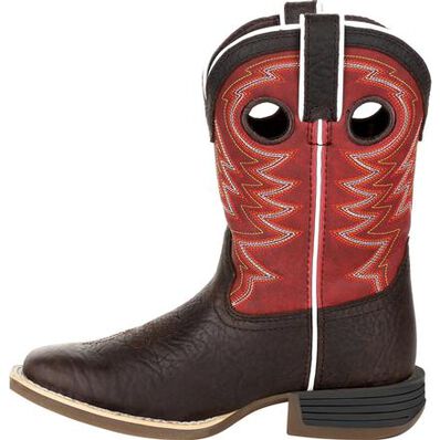 Durango® Lil' Rebel Pro™ Little Kid's Red Western Boot