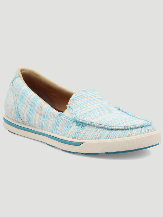 Wrangler Women's Low Top Slip On In Blue Multi Shoe KWC0009