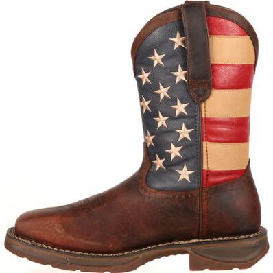 Durango Rebel By Durango Steel Toe Flag Western Flag Boot DB020