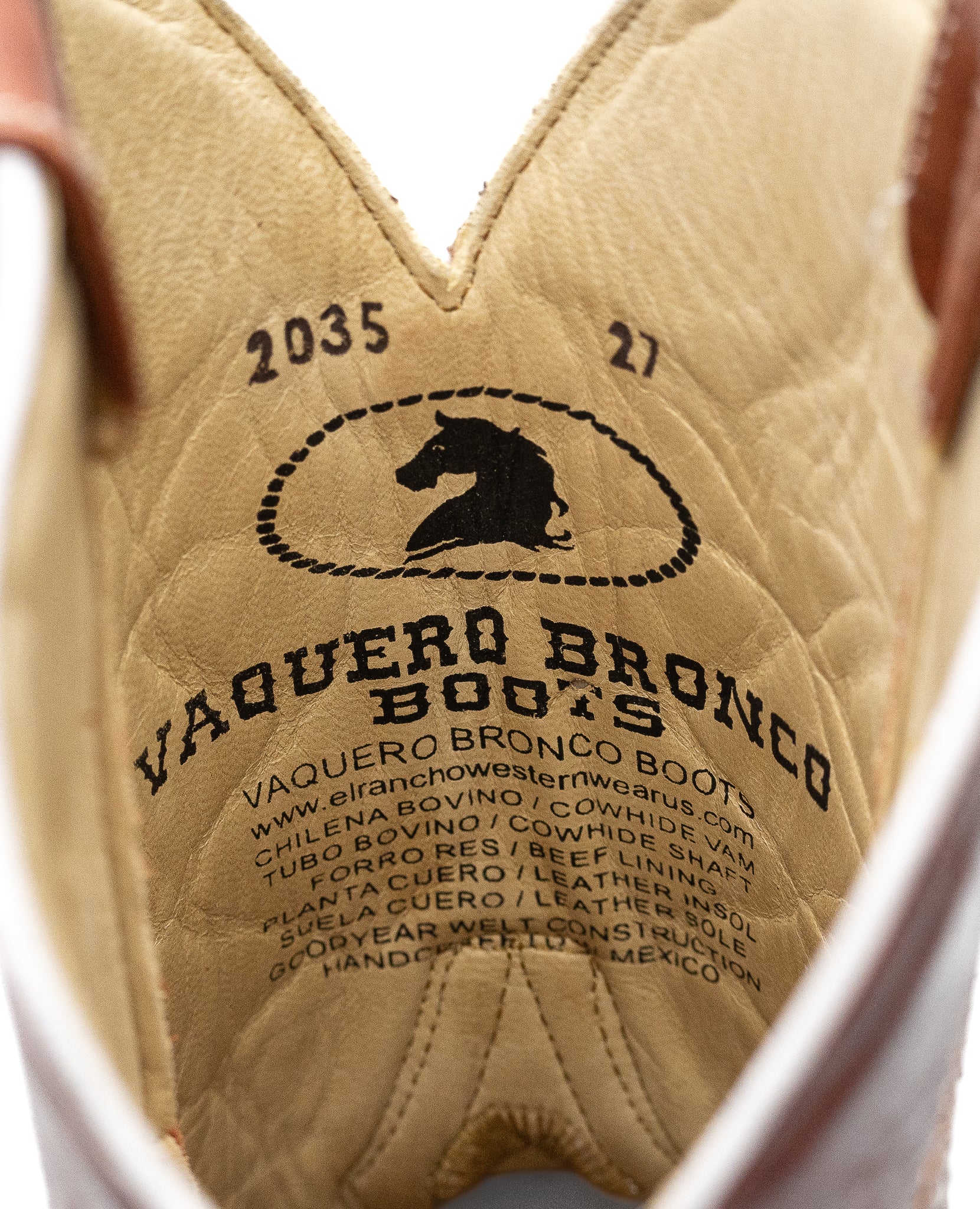 Vaquero Bronco Women Piraruco Shedron Cognac Boot