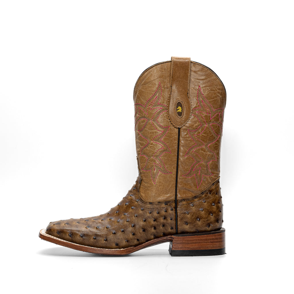 Vaquero Bronco Women Ostrich Orix Boot