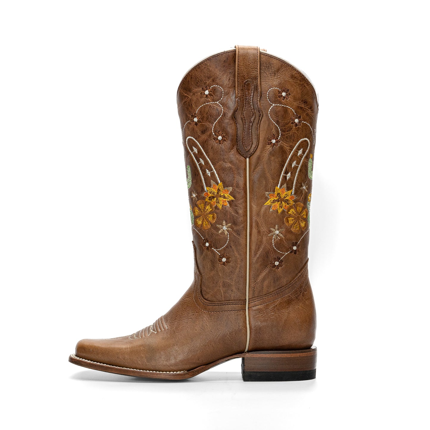 Vaquero Bronco Women Alazan Cafe Boot