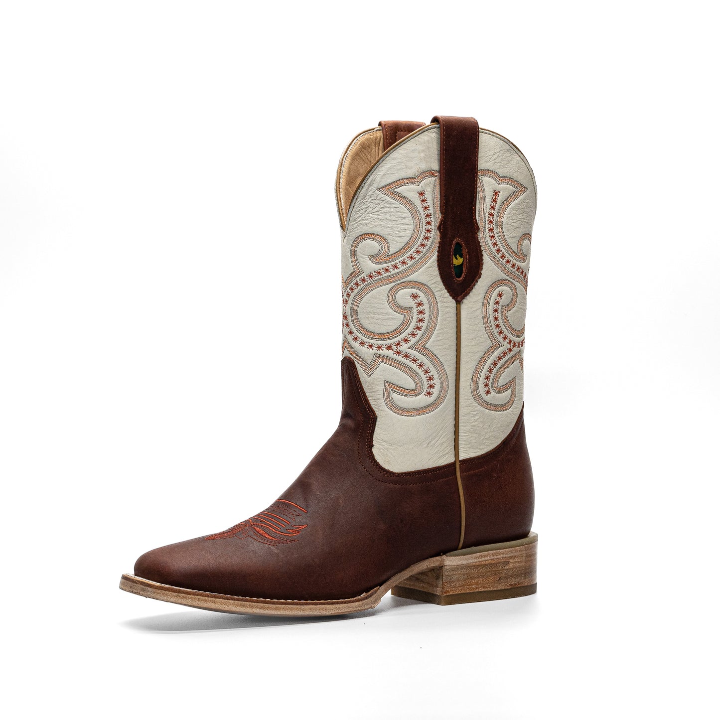 Vaquero Bronco Women Crazzy Horse Shedron Boot