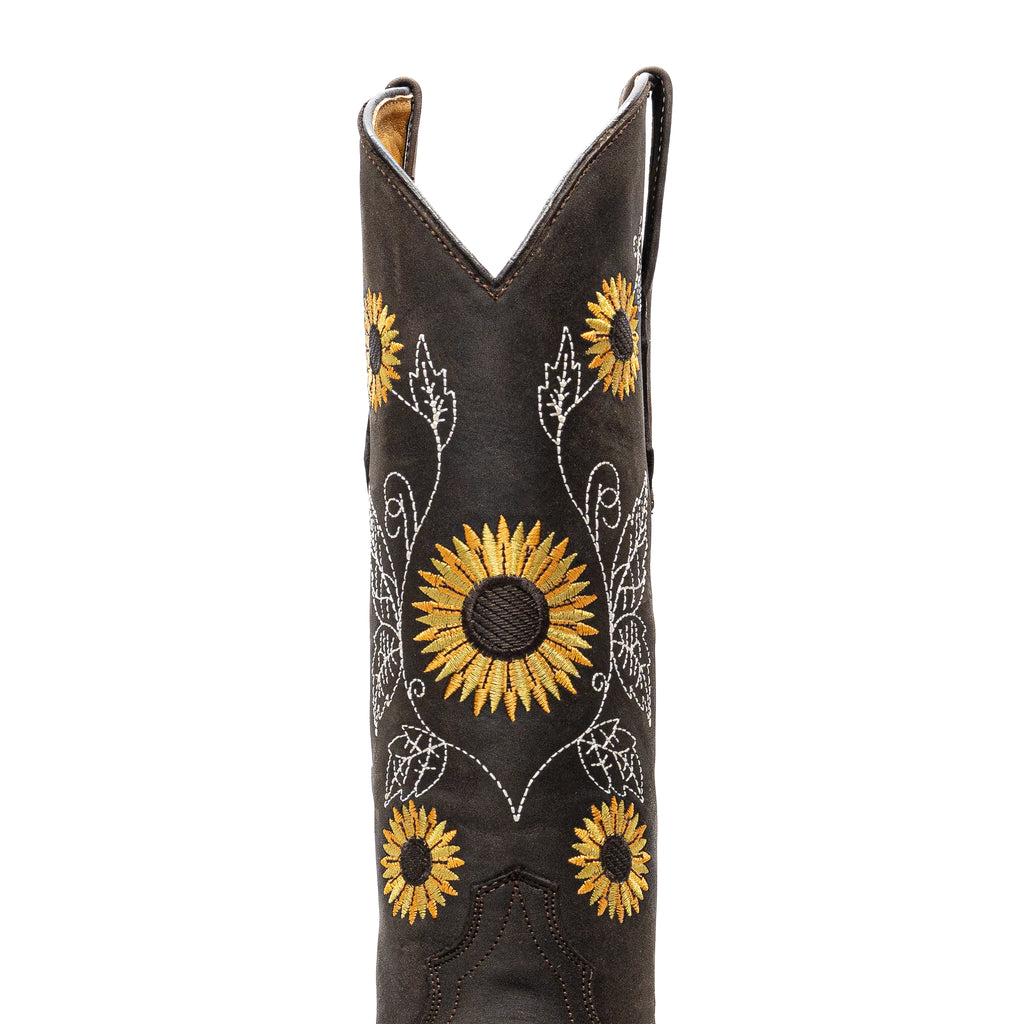 Vaquero Bronco Women Crazy Chocolate Boot