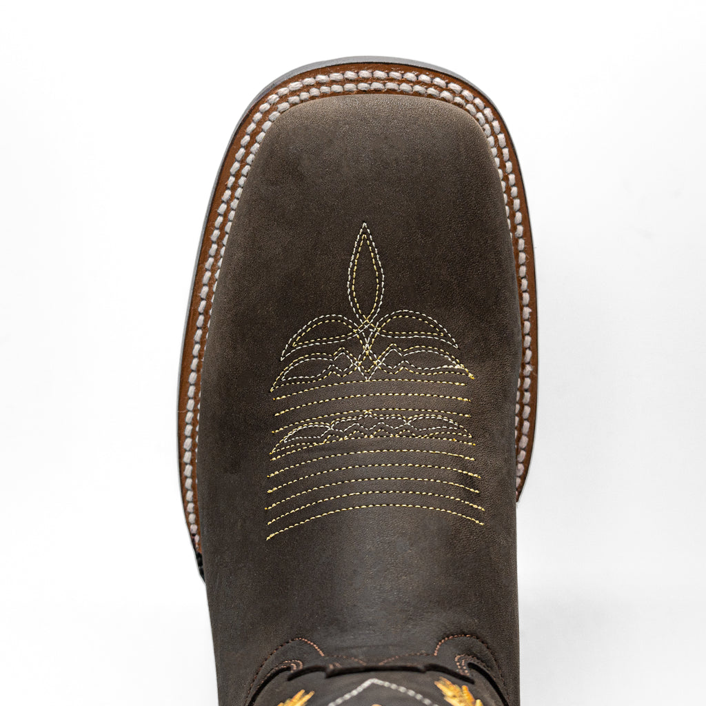 Vaquero Bronco Women Crazy Chocolate Boot