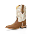 Vaquero Bronco Women Crazzy Miel-Hueso Boot
