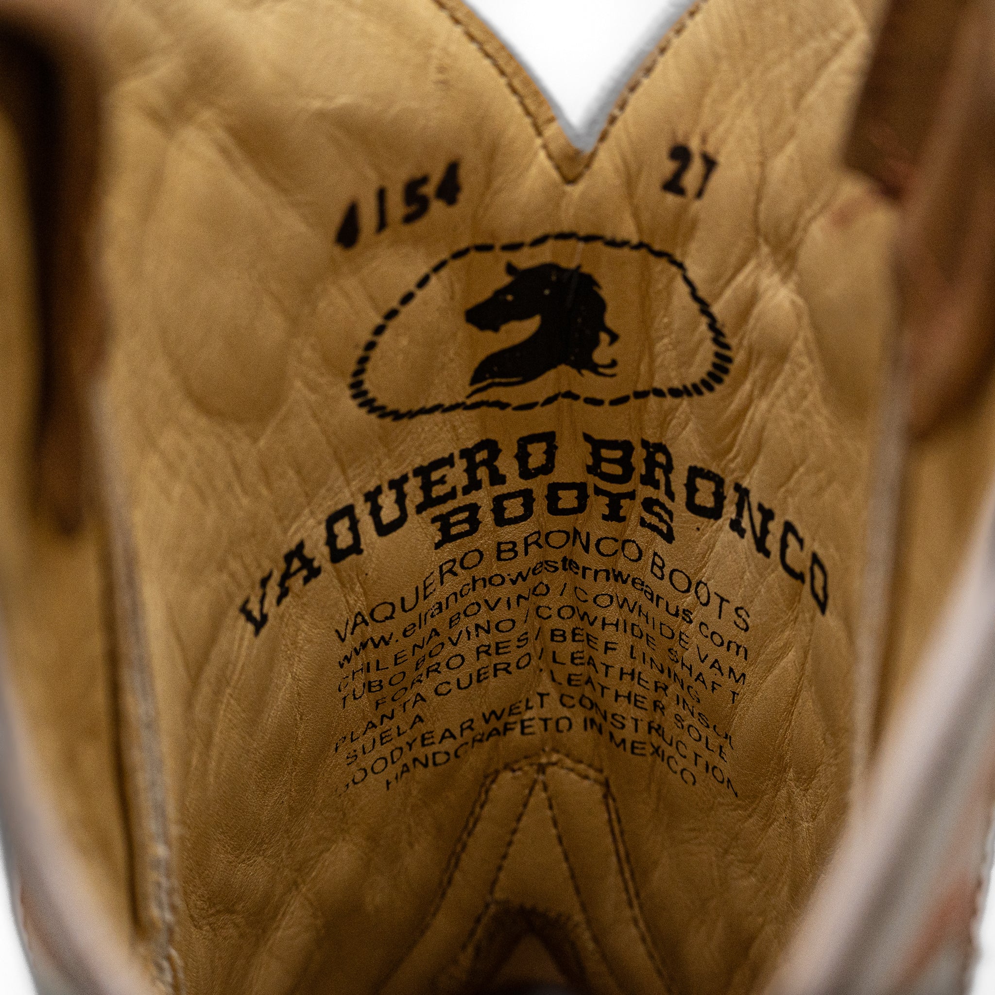 Vaquero Bronco Women Crazzy Miel-Hueso Boot