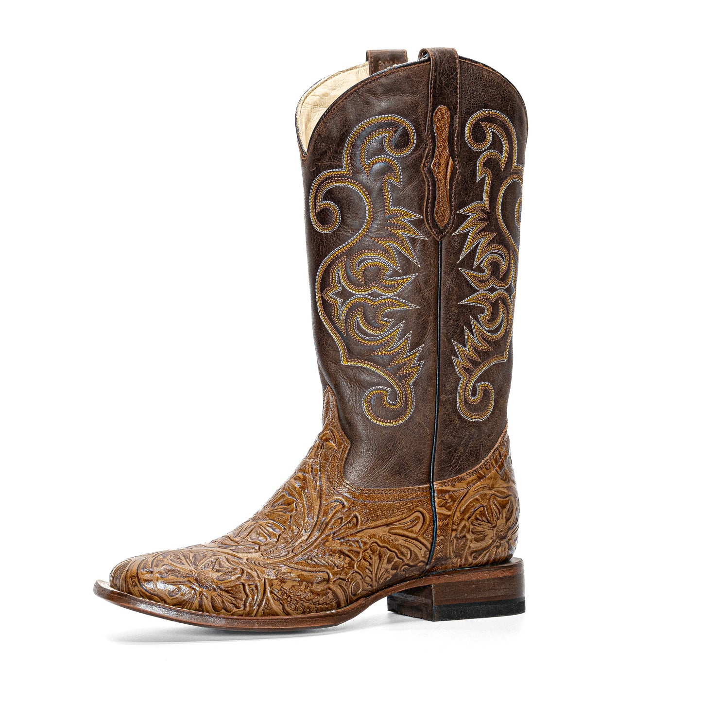 Vaquero Bronco Women Cincelado Miel Boot