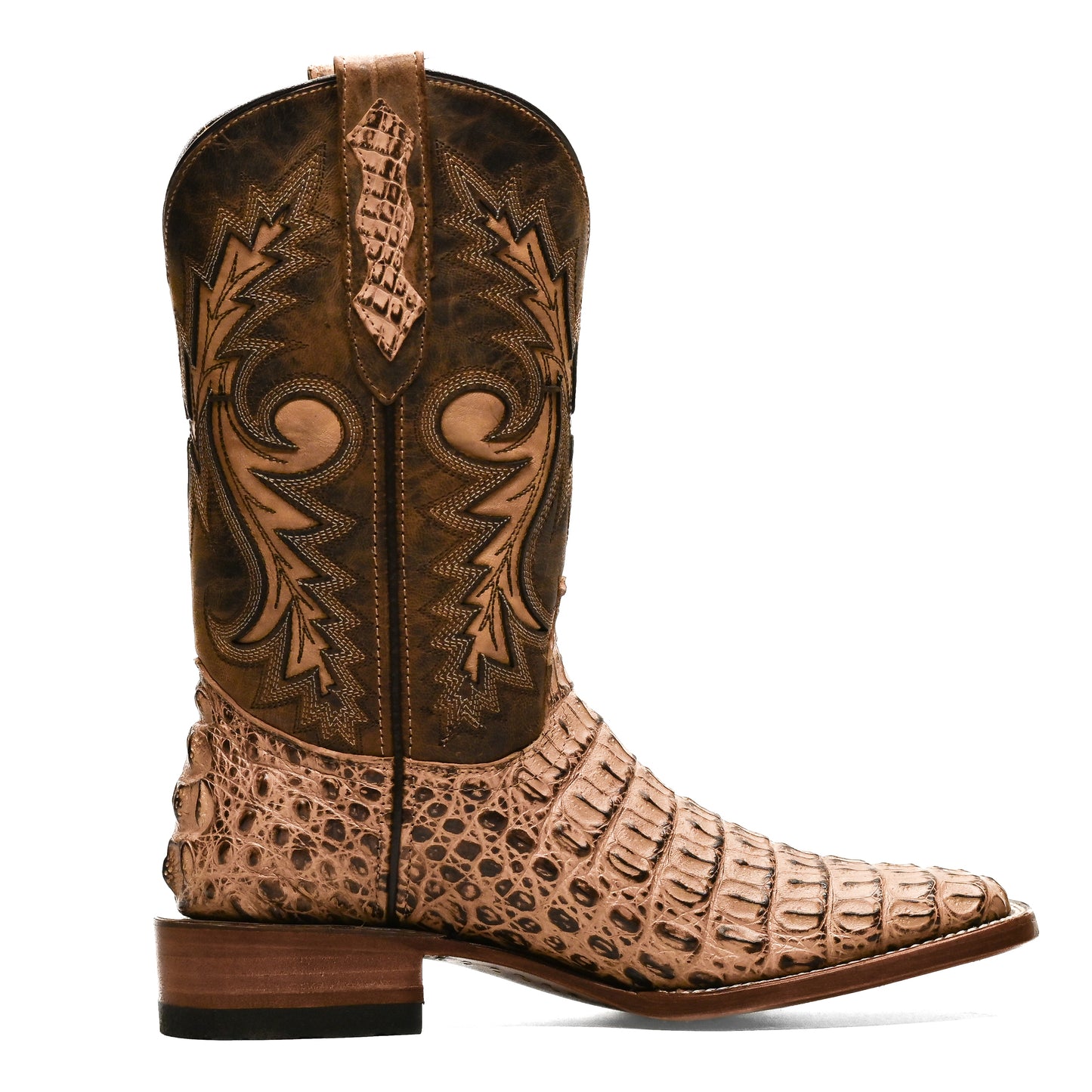 Vaquero Bronco Orix Caiman Back Exotic Boot