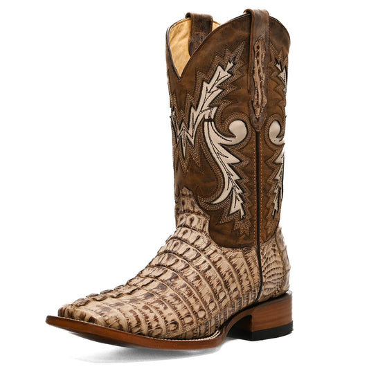 Vaquero Bronco Orix Caiman Tail Exotic Boot