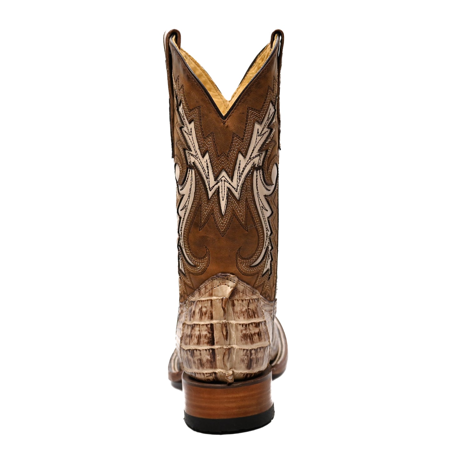 Vaquero Bronco Orix Caiman Tail Exotic Boot