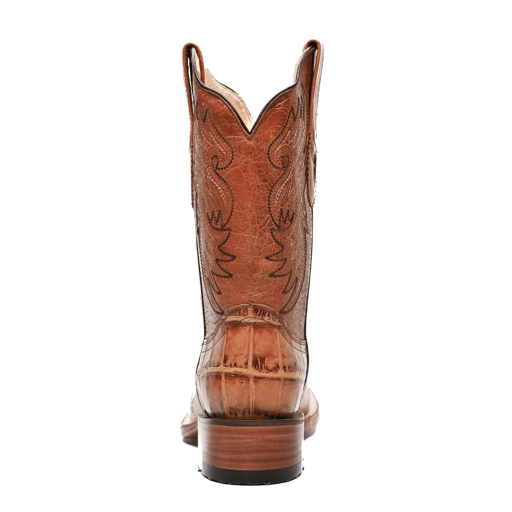 Vaquero Bronco Rodeo Bull Printed Tail Belly Buttercup Barcelona Honey Boot