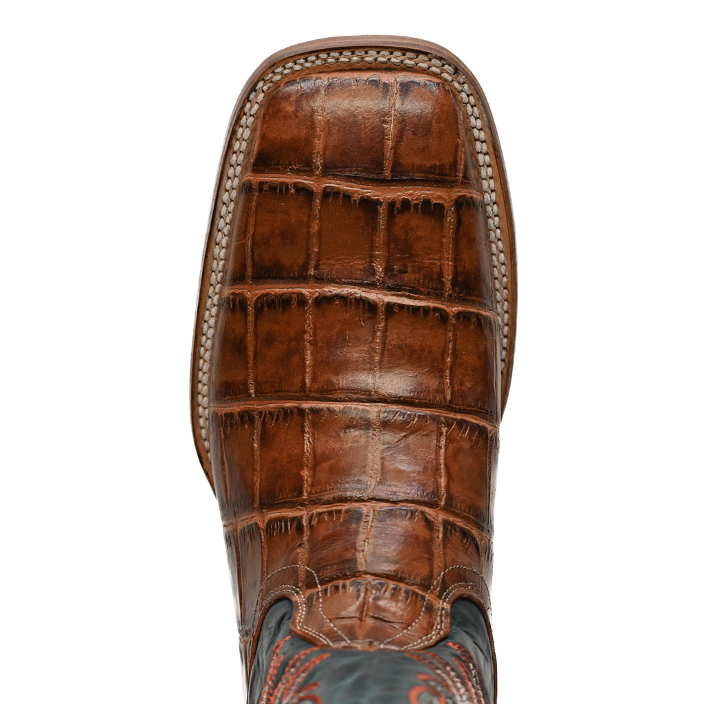 Vaquero Bronco Rodeo Bull Printed Belly Shedron Barcelona Boot