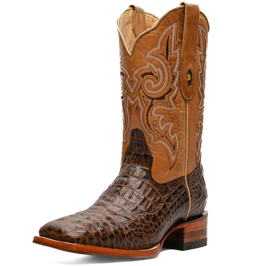 Vaquero Bronco Rodeo Bull Printed Brown Fuscus Barcelona Orix Boot