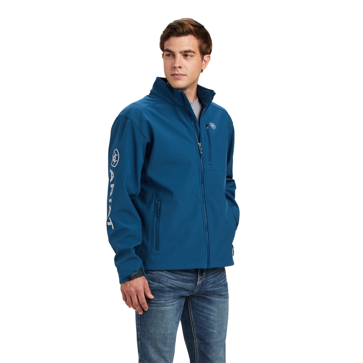 Men's Logo 2.0 Softshell Majolica Blue Jacket 10041611