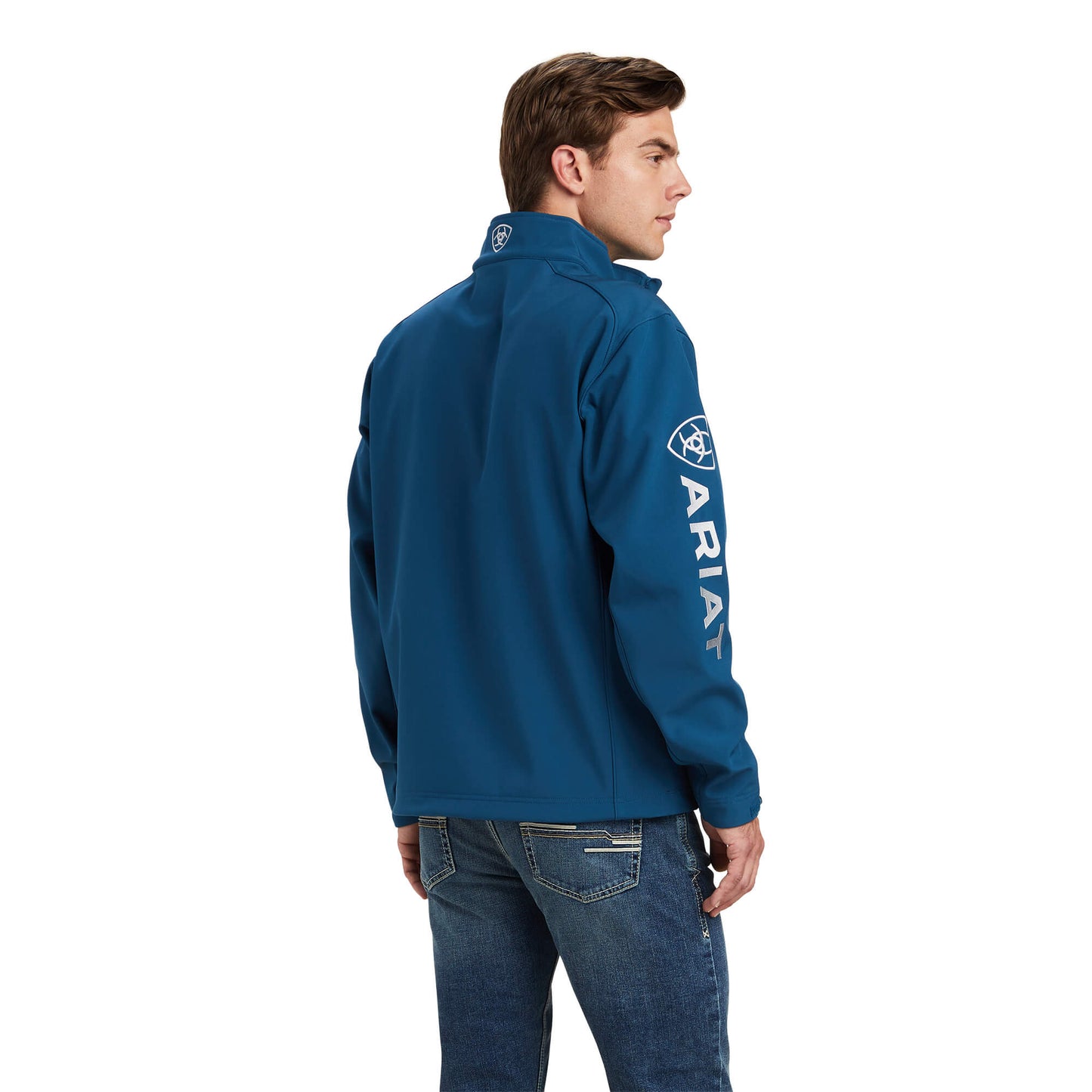 Men's Logo 2.0 Softshell Majolica Blue Jacket 10041611