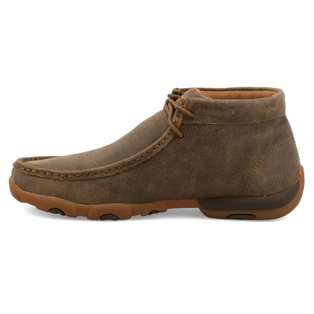 Twisted X Women's Chukka Driving Moc Bomber/Sunflower WDM0128