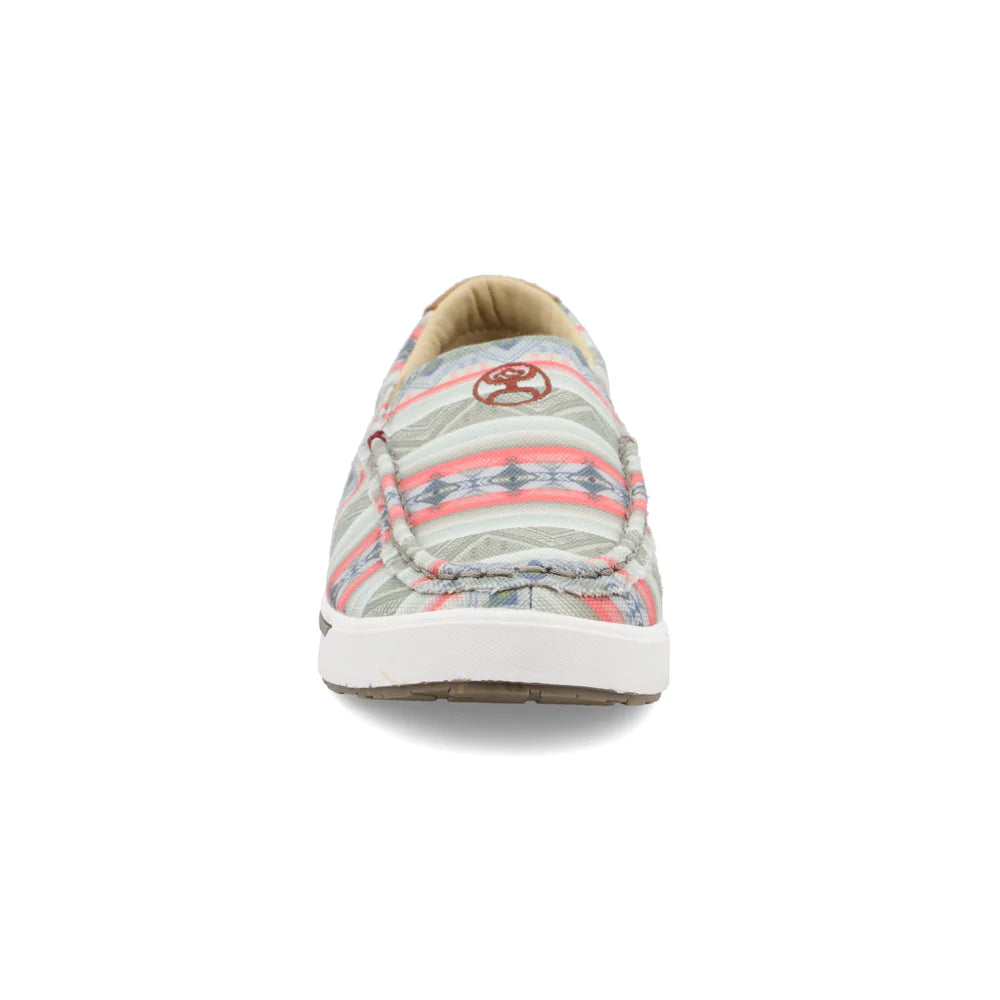Hooey Kid's Slip-On Loper Pink Multi Shoe YHYC007