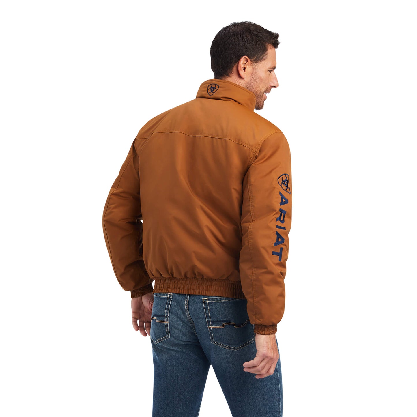 Men's Ariat Team Logo Insulated Chestnut Jacket 10041545