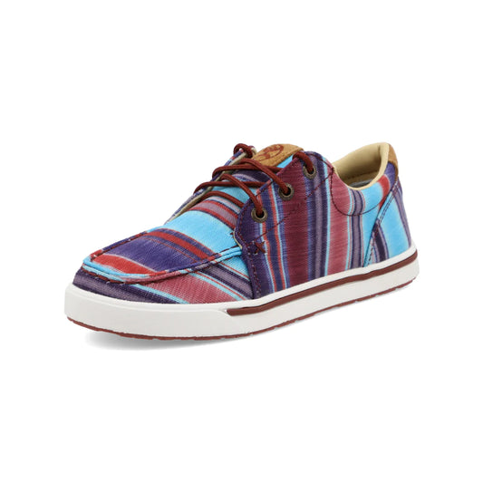 Hooey Kid's Loper Blue Multi Shoe YHYC008