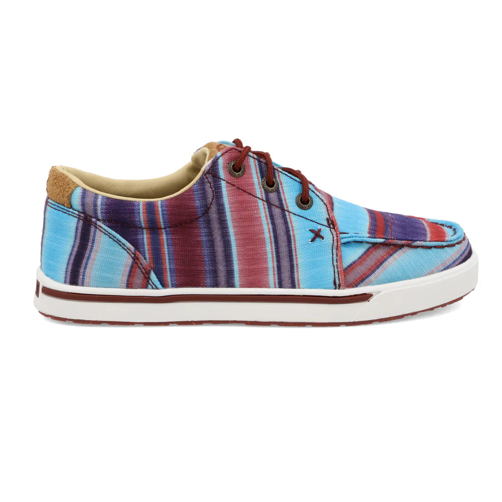 Hooey Kid's Loper Blue Multi Shoe YHYC008