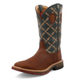 Twisted X Mocha/Slate 12" Western Work Boot MXB0005