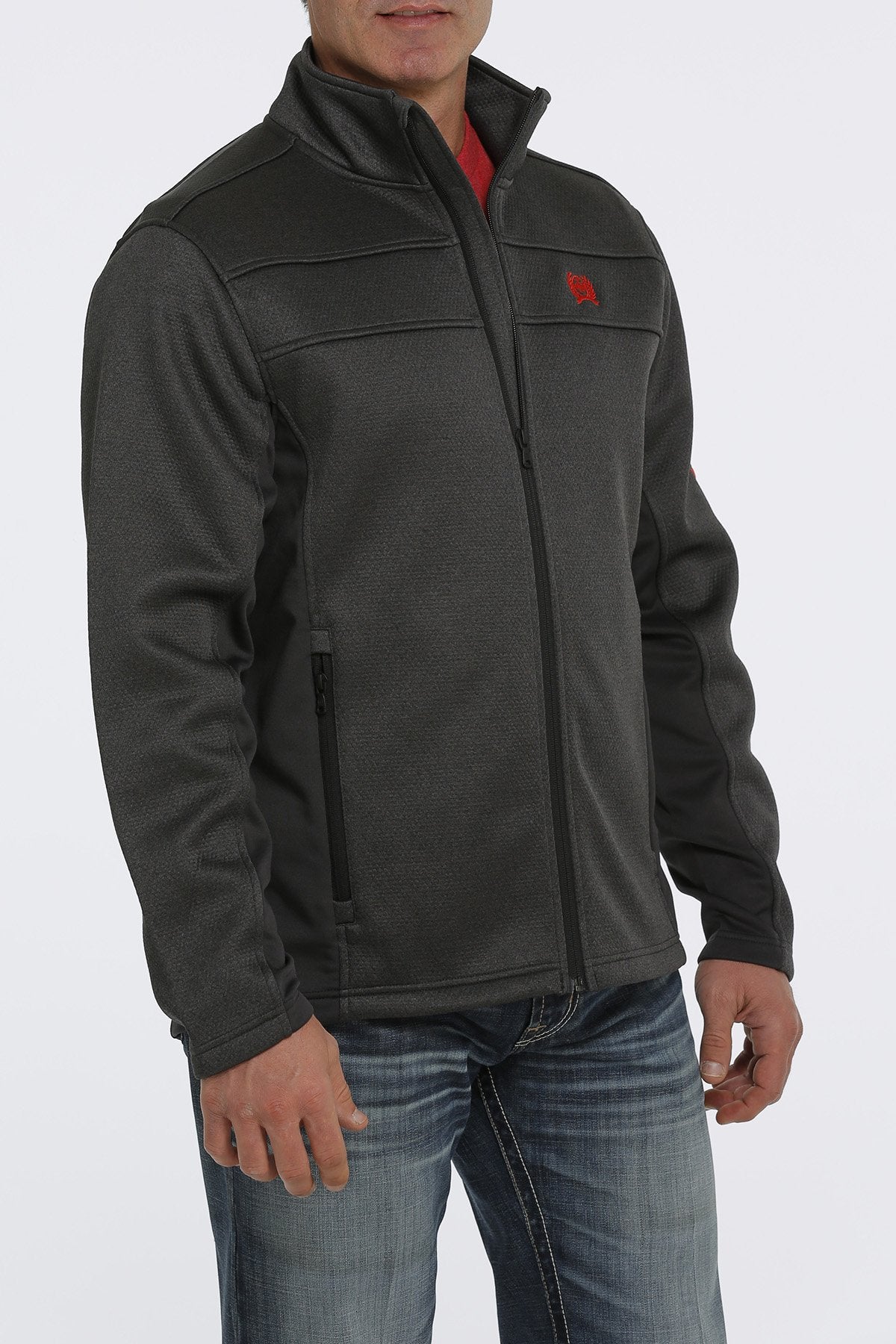 Men's Bonded Lightweight Charcoal Jacket