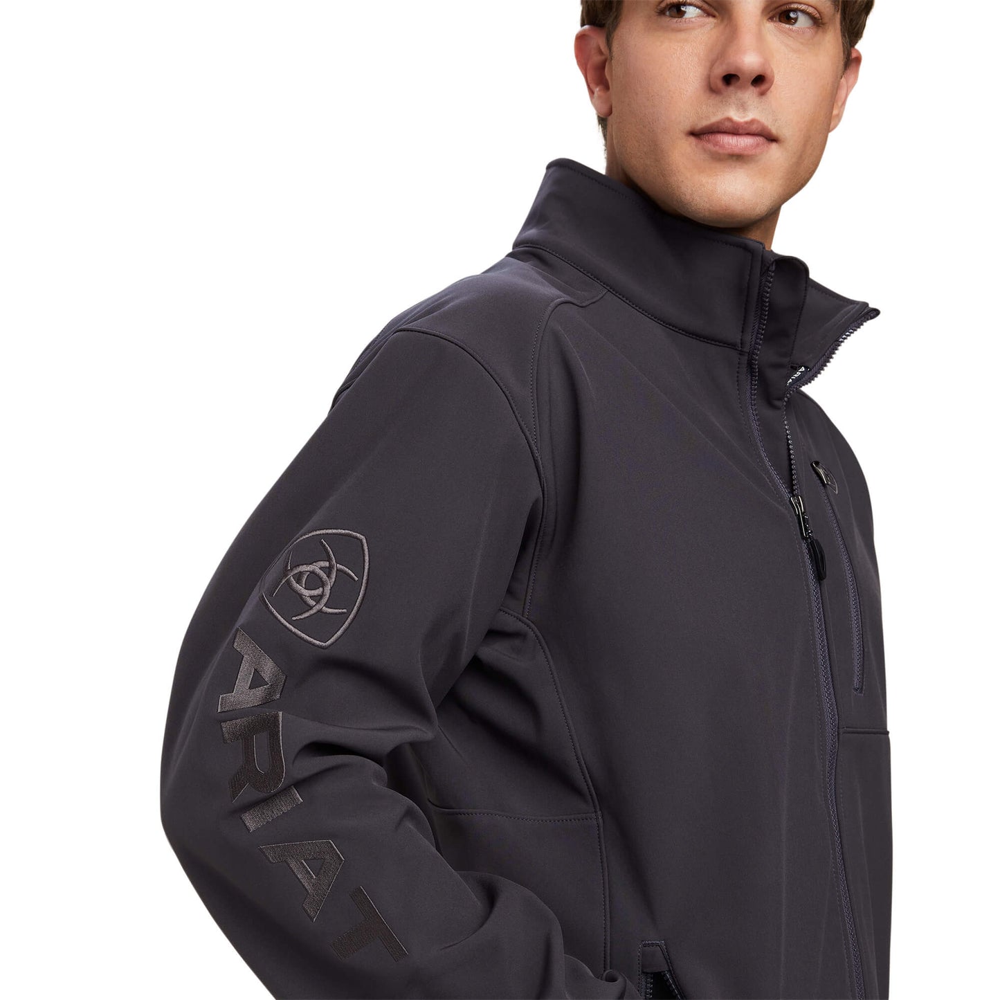 Men's Ariat Logo 2.0 Softshell Phantom Jacket 10041613